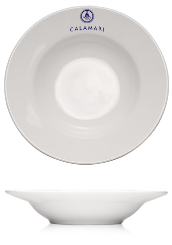 8.75 in. Vitrified Porcelain Rimmed Soup Bowls | SPH001