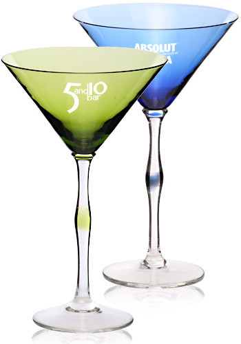 10 oz. Curved Stem Martini Glasses | DG30