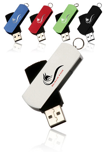 Metallic Swivel USB Flash Drives