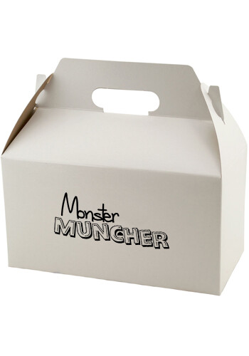 Wholesale 9.5 x 5 White Gloss Gable Boxes
