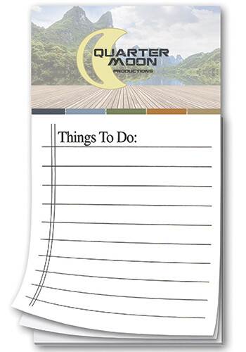 Customized Add-A-Pad 50 Sheet Things to Do 3.5in x 2.75in Magnet