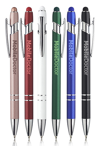 Wholesale Adonis Stylus Pen with Chrome Trim
