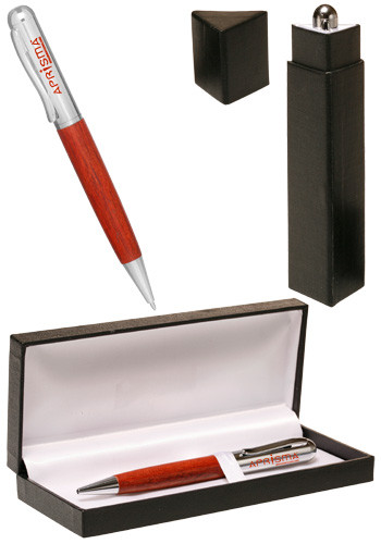 Ascot Wood Metal Pen Gift Sets | PGSMP200