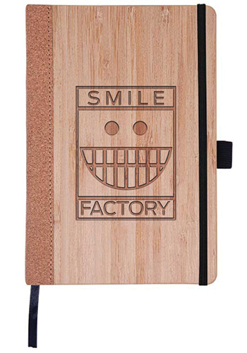 Personalized Bamboo Cover Cork Journal