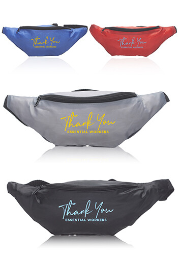 Custom Basic Delsey Polyester Fanny Packs