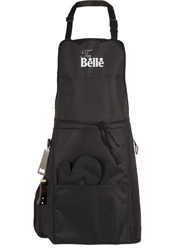 Custom BBQ Aprons with Grilling Mitt and Bottle