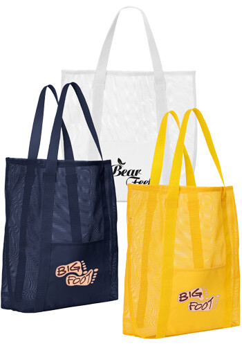 Promotional Belle Mare Eco-Friendly Beach Mesh Tote Bag