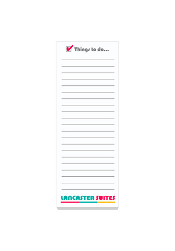 Customized ECO Souvenir Lined Adhesive Notepads 50 Sheets