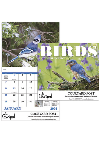 Personalized Birds of North America Triumph Calendars