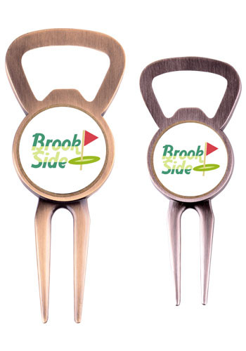 Wholesale Bottle Opener Divot Tool with Full Color Ball Markers