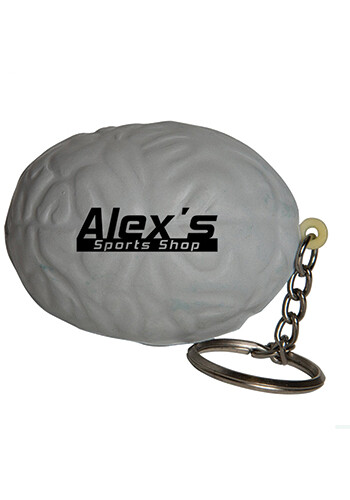 Wholesale Brain Stress Ball Keyrings