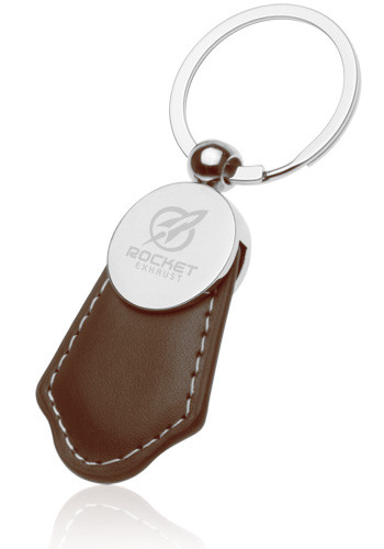 Leather & Metal Keychains