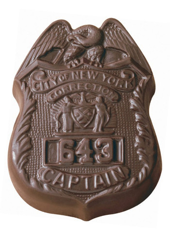 Custom Badge Shape Chocolates