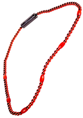 Wholesale LED Light-Up Beaded Red Necklaces