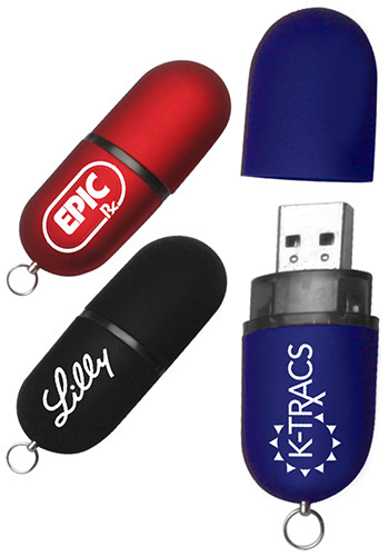 Customized Capsule 8GB USB Flash Drives