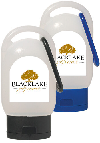 Personalized Carabiner 1 oz Hand Sanitizers