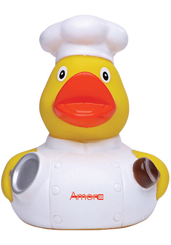 Customized Chef Rubber Duck