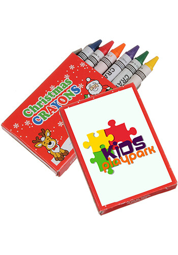 Customized Christmas Crayons