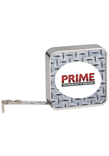 Personalized Chrome Metal Tape Measures