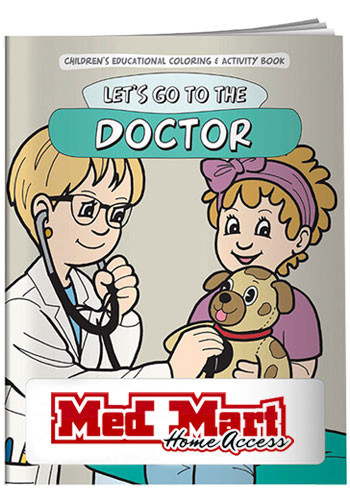Customized Coloring Books: Let's Go To The Doctor