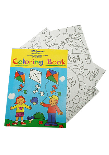 Custom Paper Coloring Books | IL144 - DiscountMugs