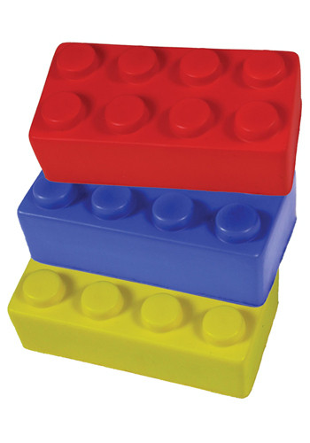 Customized Lego Block Stress Balls