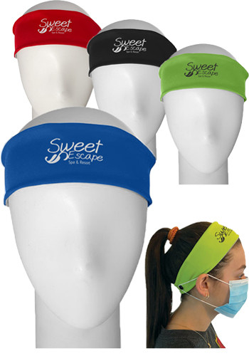 Promotional Cooling Headbands With Mask Support