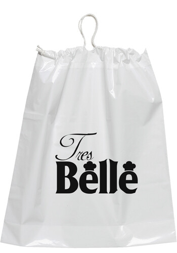 Personalized Cotton Draw Dawstring Plastic Bags