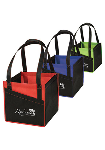 Promotional Cube Non-Woven Utility Tote