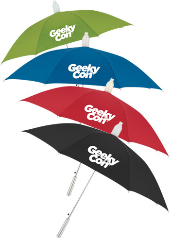 Wholesale 46-in. Polyester Umbrellas with Collapsible Cover