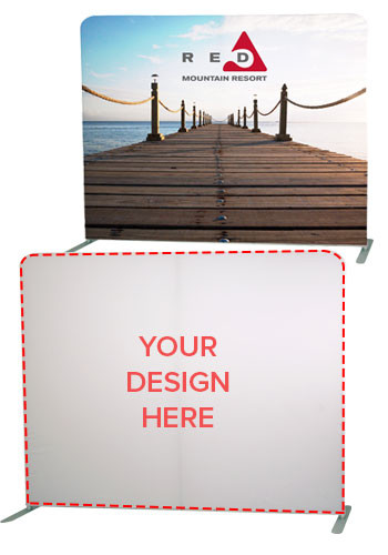 Custom 8' Eurofit Wall Floor Display Kit | SHD255180