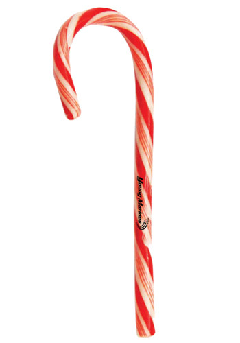 Bulk Large Candy Canes With Clear Label 