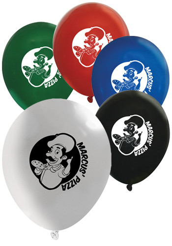 Promotional 9 Inch Crystal Latex Balloons