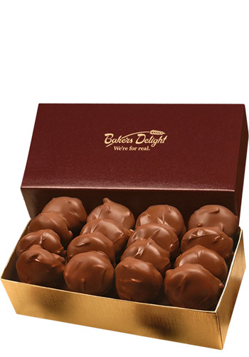 Wholesale 14 oz. Pecan Turtles in Burgundy & Gold Gift Box