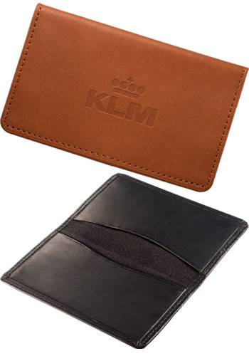 Promotional Alpine Sueded Full-Grain Leather Card Cases