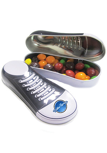Wholesale Sneaker Tin with Skittles Fillings