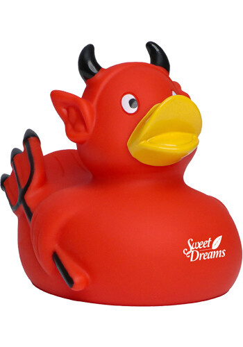 Promotional Devil Rubber Duck