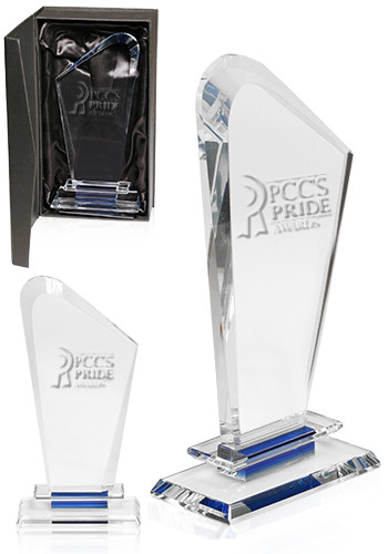 Wholesale Curved Crystal Awards