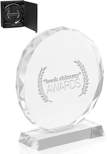 Personalized Round Edge Crystal Glass Awards