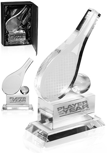 Tennis Crystal Trophies | DMAW40