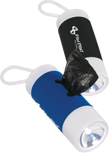 Bulk Dog Bag Dispenser with Flashlight