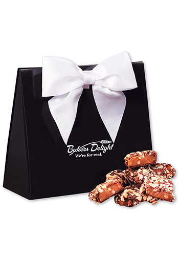 Bulk English Butter Toffees in  Black Gift Box