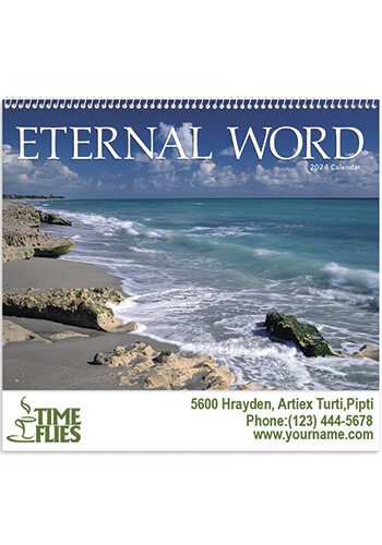 Custom Eternal Word without Funeral Planner - Spiral Calendars