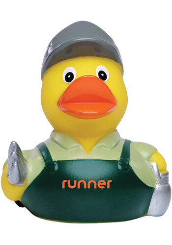 Personalized Farmer Rubber Duck