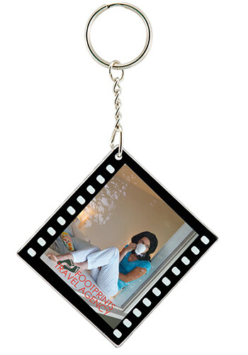 Customized Filmstrip Slip-In Keytag