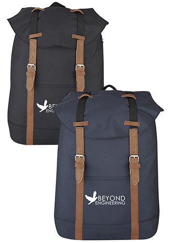 Promotional 900D Backpacks w Leather Straps