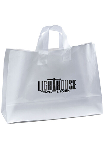 Custom Plastic Bags Personalized with Logo from 0.48 DiscountMugs