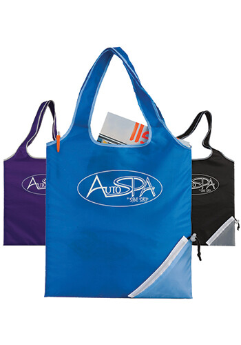 Promotional Fold-Up Cinch Corner Totes