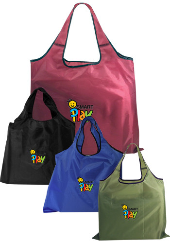 Customized Full Color RPET Fold-Away Carry Alls