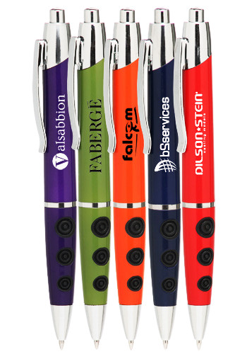 Spiral Push Top Plastic Pens | BP703